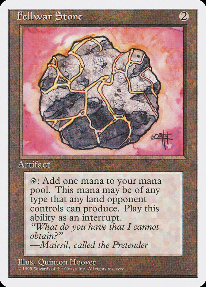 友なる石／Fellwar Stone - MTGフレーバーテキストwiki | Magic the